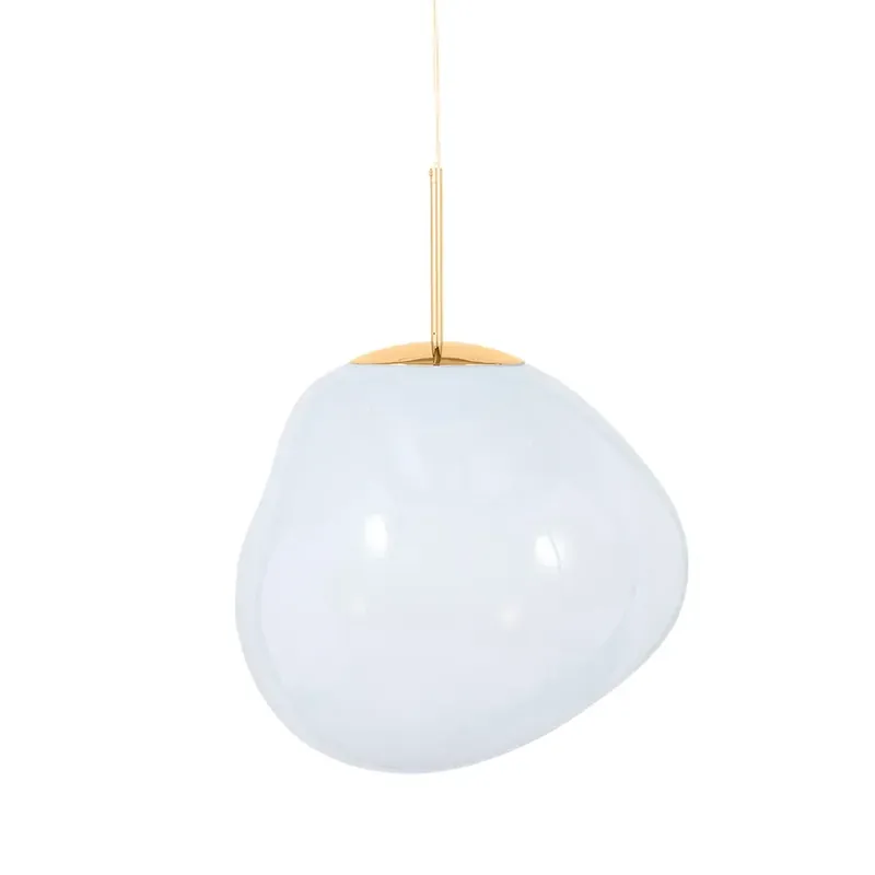 Bästa pris Melt Pendel Mini Opal/Gold LED